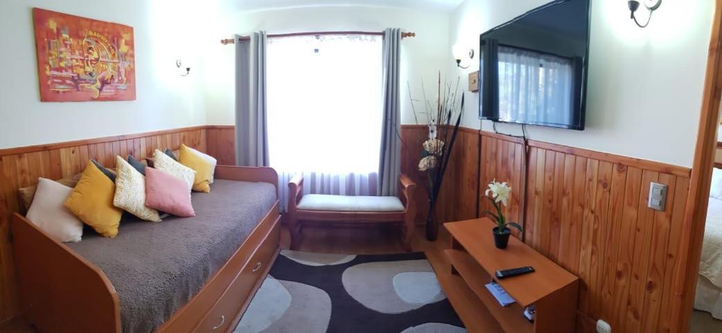 Depto Parque Suizo 800 Apartment Pucon Bagian luar foto